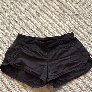 Lululemon Black Speed Up Short 2.5”